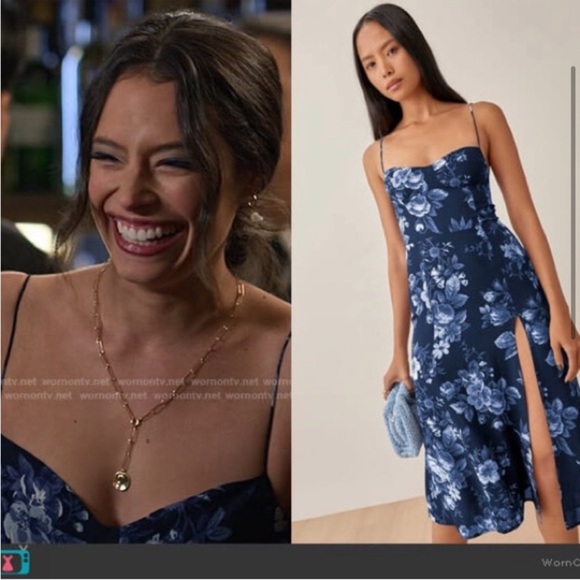 Reformation Juliette Dress Lottie Size 8 - Picture 10 of 16